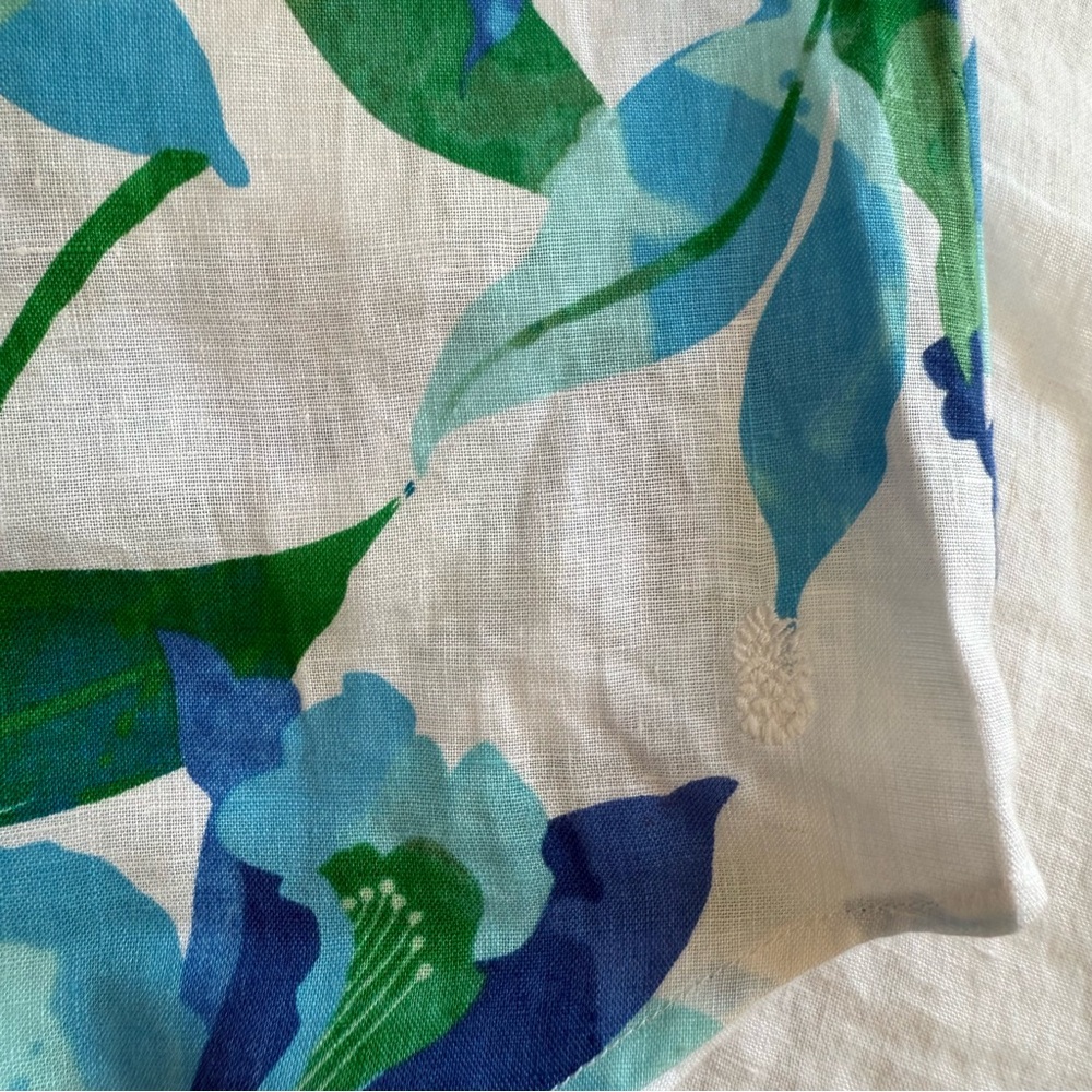 Tommy Bahama Seaside Brights Short Sleeve Linen Shirt - Picture 10 of 13